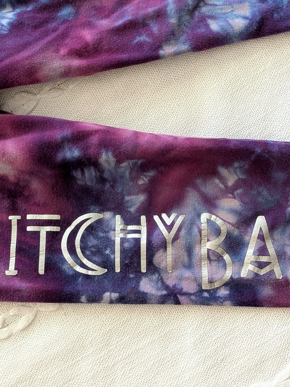 Kids 'Witchy Babe' Purple Tie-Dye Set